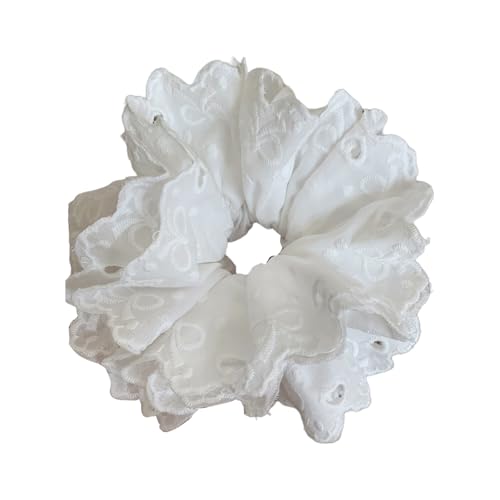 Lacy Haargummi, elastisch, mehrlagig, französische Haarringe für elegante Hochsteckfrisuren, geeignet für langes Haar Lacy Haargummi, elastisch, mehrlagig, französische Haarringe für elegante Hochsteckfrisuren, geeignet für langes Haar von Diogeynu
