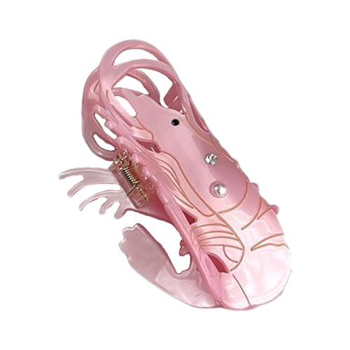 Modische Tier-Hummer-Haarklammer für Damen und Mädchen, Acetat-Haarklammer für Partys, den täglichen Gebrauch, zartes Acetat-Haar-Accessoire von Diogeynu