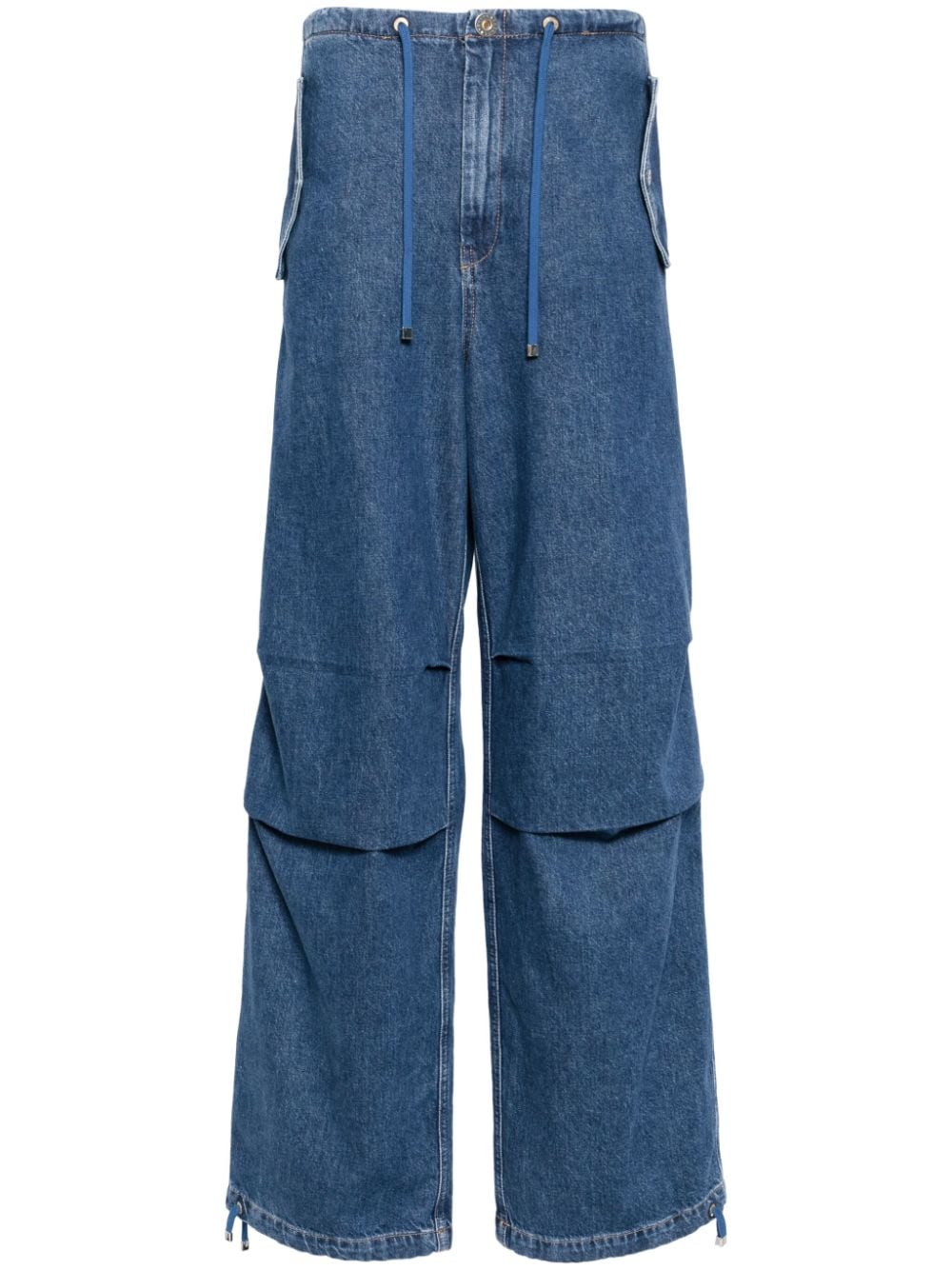 Dion Lee Parachute Straight-Leg-Jeans - Blau von Dion Lee