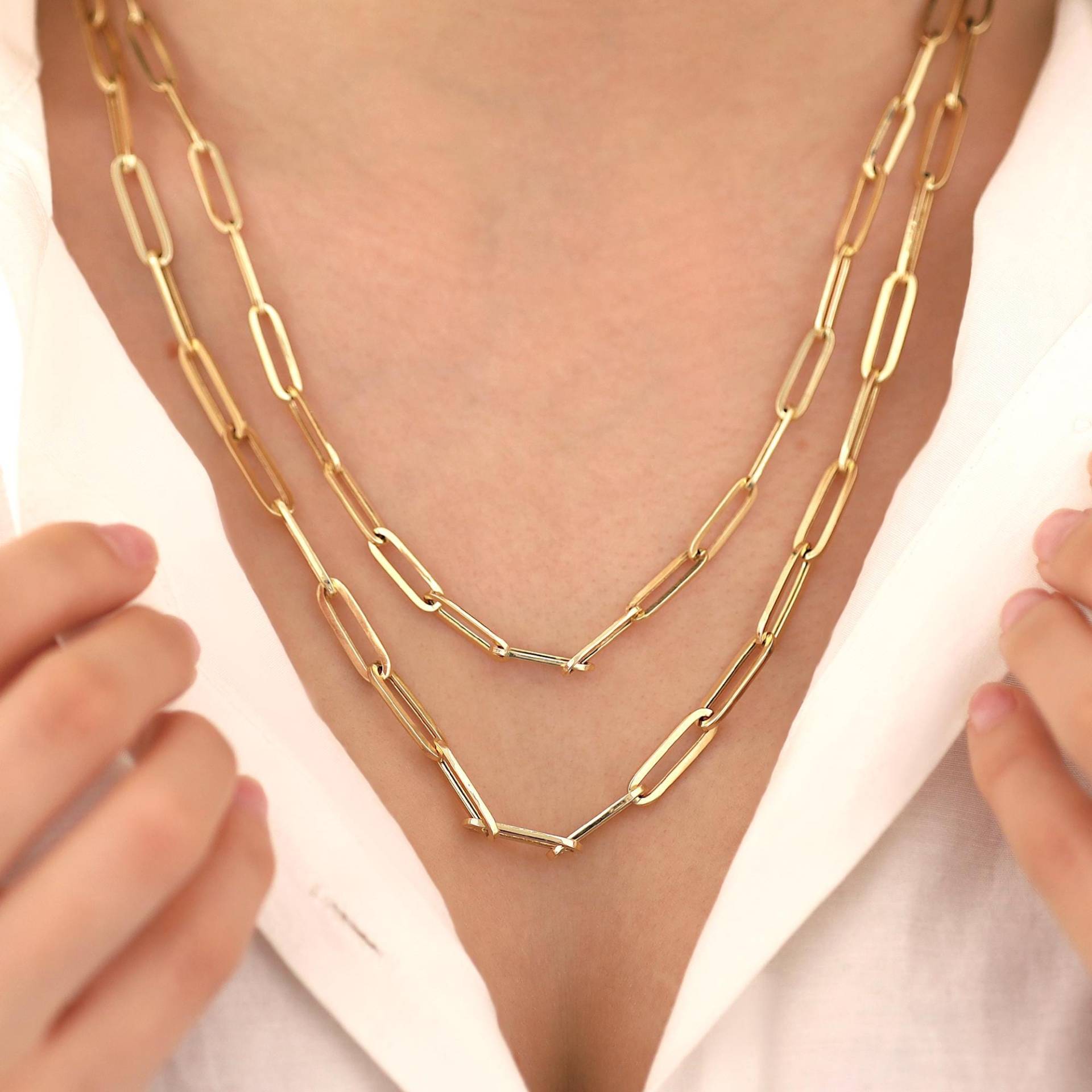 14K Gold Edelstein Creolen | Hinged Back Square Baumelnde Klare Cz von DionJewel