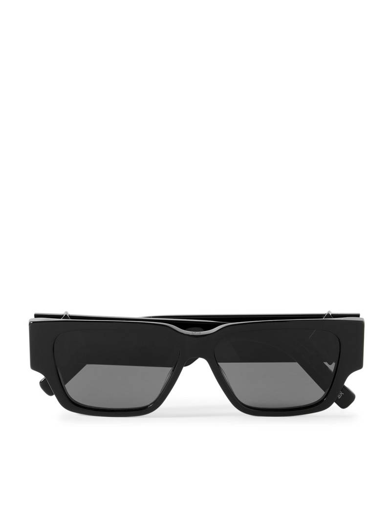 Dior Eyewear - CD Diamond S5I Square-Frame Acetate and Malachite Sunglasses - Men - Black von Dior Eyewear