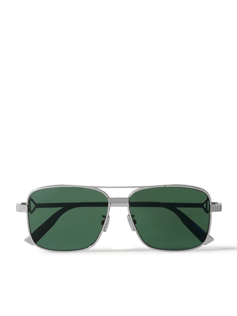 Dior Eyewear - CD Diamond S9U Square-Frame Silver-Tone Sunglasses - Men - Silver Dior Eyewear - CD Diamond S9U Square-Frame Silver-Tone Sunglasses - Men - Silver von Dior Eyewear