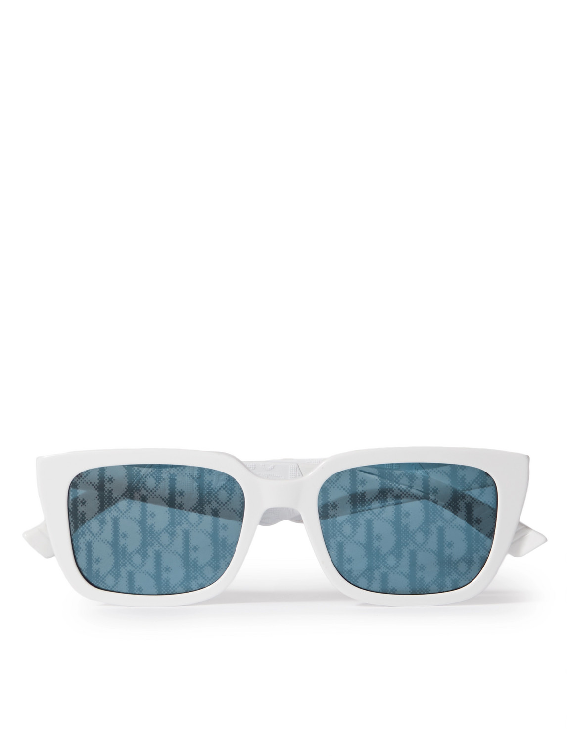 Dior Eyewear - Dior B27 S2I D-Frame Acetate Sunglasses - Men - White von Dior Eyewear