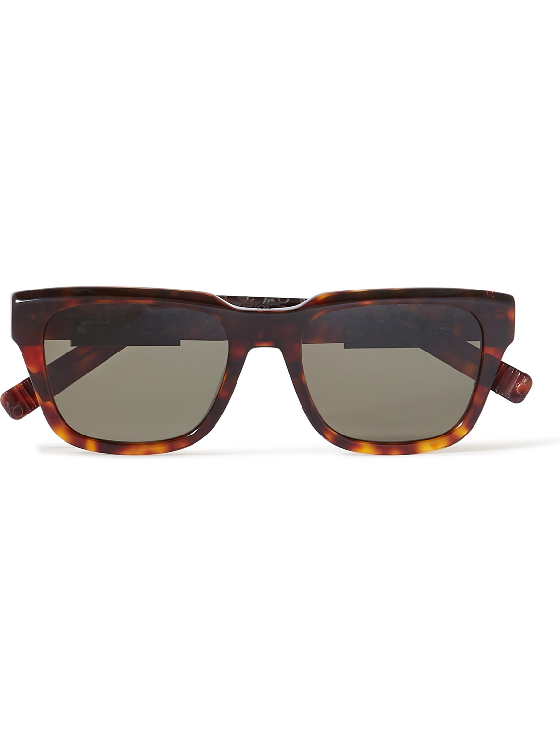 Dior Eyewear - DiorB23 S1I Square-Frame Tortoiseshell Acetate Sunglasses - Men - Tortoiseshell von Dior Eyewear