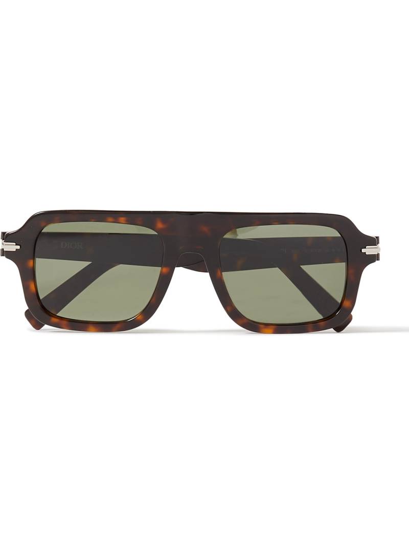Dior Eyewear - DiorBlackSuit N2I Square-Frame Tortoiseshell Acetate Sunglasses - Men - Tortoiseshell von Dior Eyewear