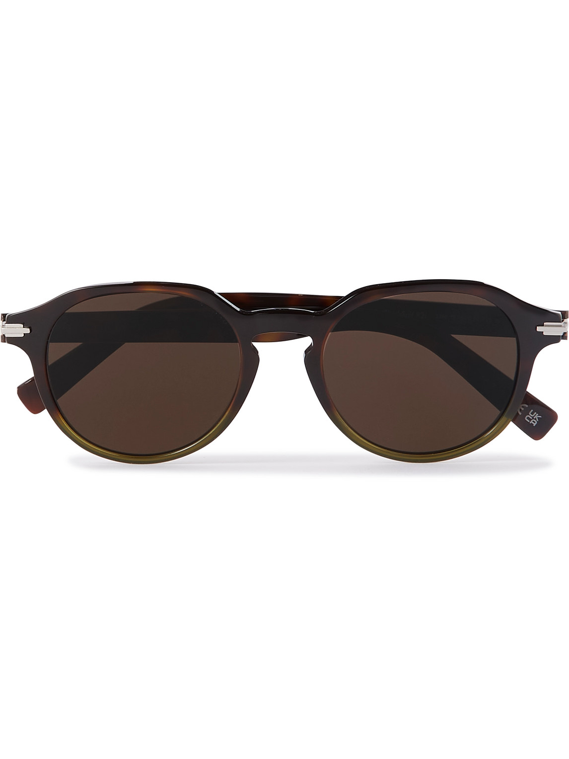 Dior Eyewear - DiorBlackSuit R2I Round-Frame Tortoiseshell Acetate Sunglasses - Men - Brown von Dior Eyewear