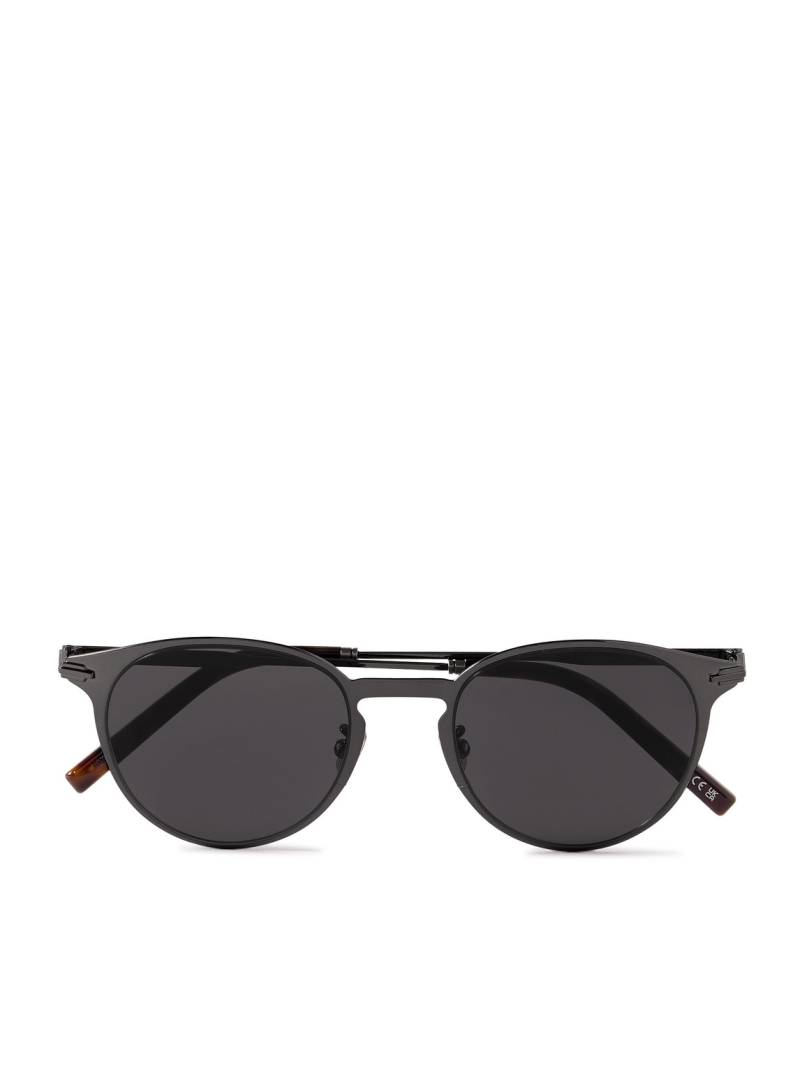Dior Eyewear - DiorBlackSuit R8U Round-Frame Gunmetal Sunglasses - Men - Black Dior Eyewear - DiorBlackSuit R8U Round-Frame Gunmetal Sunglasses - Men - Black von Dior Eyewear