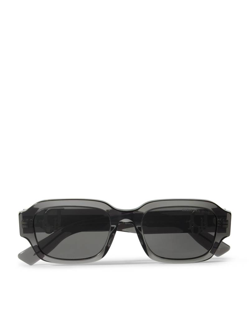 Dior Eyewear - DiorOblique S2I Square-Frame Acetate Sunglasses - Men - Black Dior Eyewear - DiorOblique S2I Square-Frame Acetate Sunglasses - Men - Black von Dior Eyewear