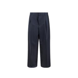 Dior Blaue Klassische Wollherren-hose von Dior