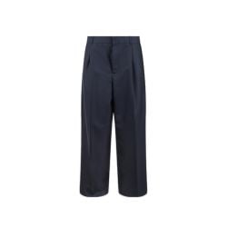 Dior Blaue Klassische Wollherren-hose von Dior