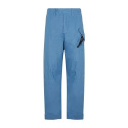 Dior Homme Blaue Baumwoll-cargohosen von Dior