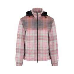 Dior Homme Rosa Karierte Jacke Aus Leinenmix von Dior