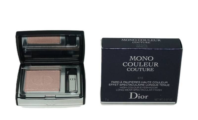 Dior Lidschatten Dior Mono Couleur Couture Eyeshadow Lidschatte 2g 619 Tutu Metallic von Dior