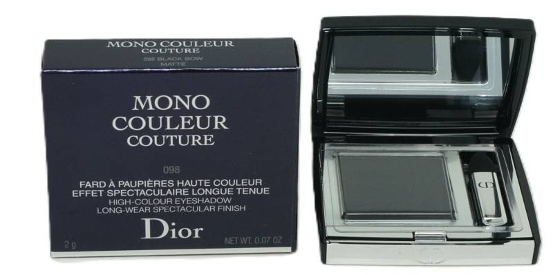 Dior Lidschatten Dior Mono Couleur Couture Lidschatten 2g Black Blow Matte 098 von Dior