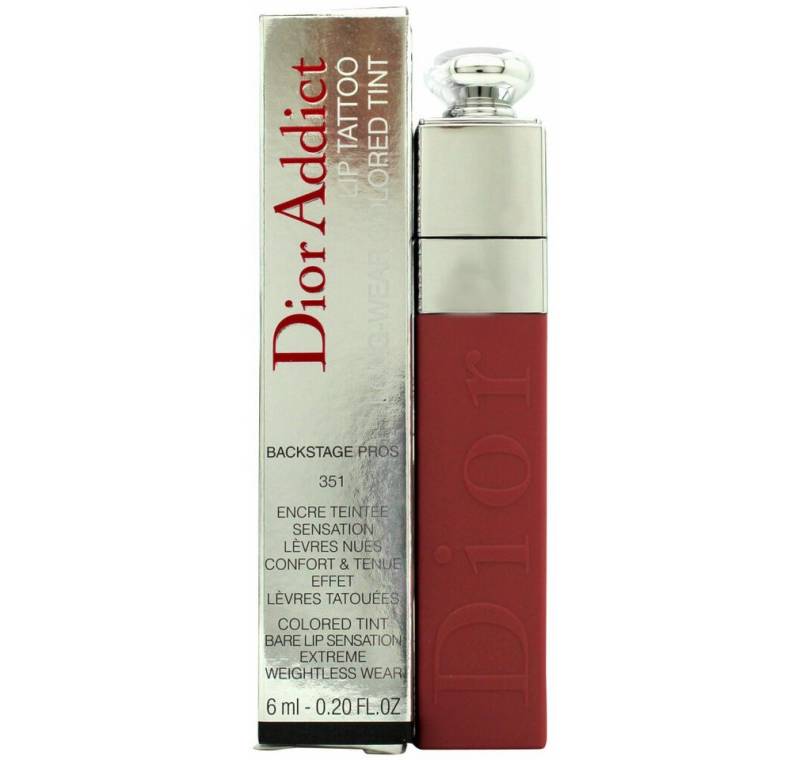 Dior Lipgloss Addict Lip Tattoo 351 Natural Hautfarbe 6ml von Dior
