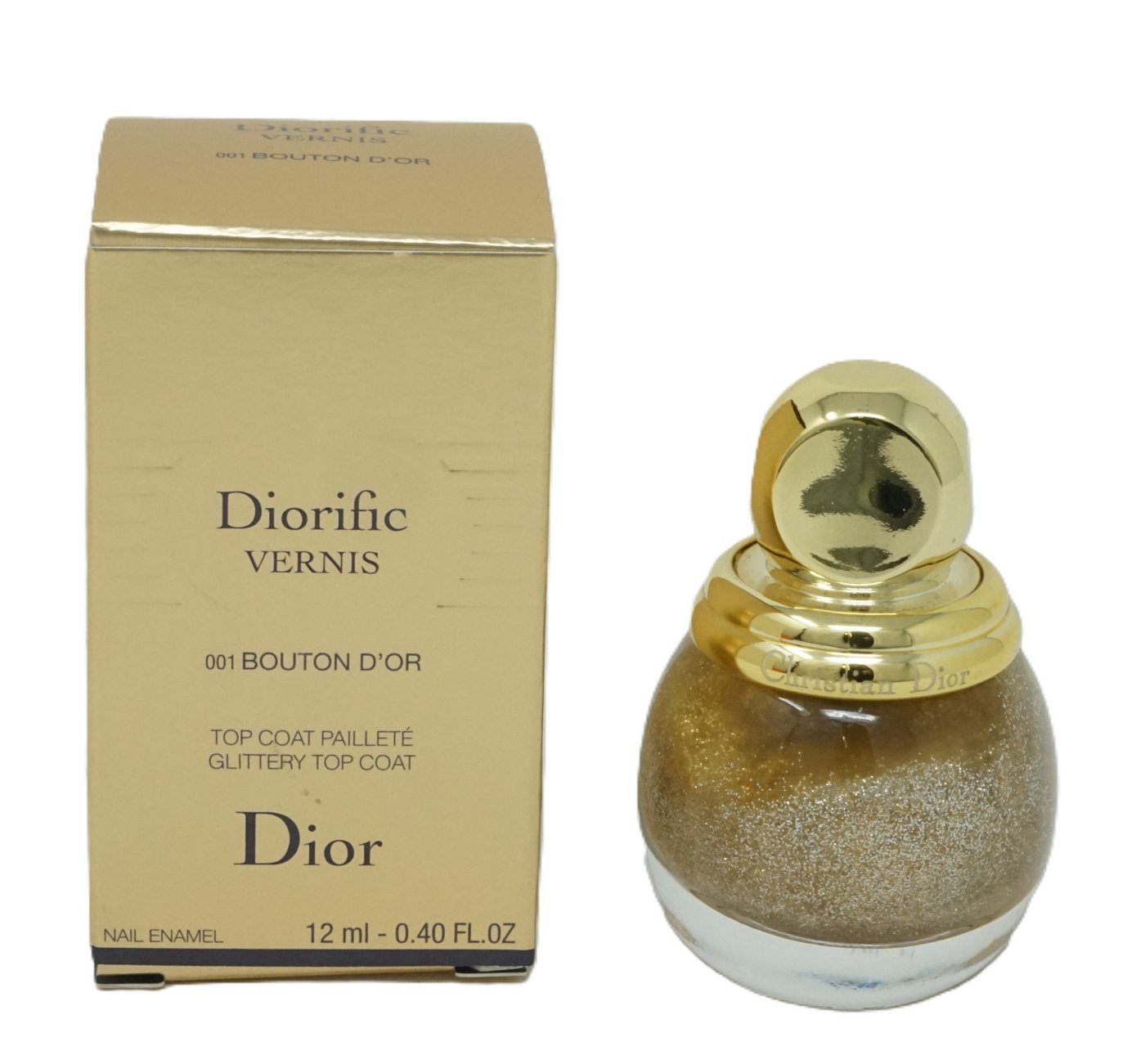 Dior Nagellack Dior Diorific Vernis Nagellack 12ml Top Coat 001 Bouton d'Or von Dior