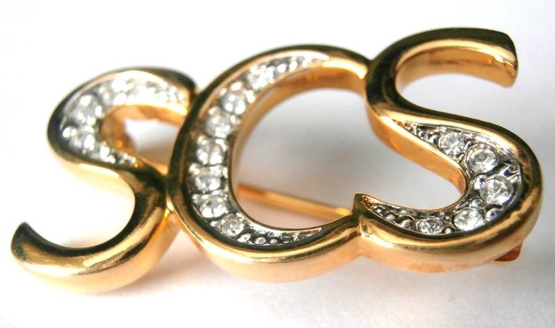 Swarovski Collectors' Society Pave Crystal Scs Anstecknadel von Dior4U