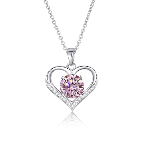 Diorra Halskette Damen Herz Kette Silber 925 Damen Cubic Zirkonia Herz Anhänger Buchstaben Kette Halskette Schmuck Ketten Geschenke für Mama Frauen Diorra Halskette Damen Herz Kette Silber 925 Damen Cubic Zirkonia Herz Anhänger Buchstaben Kette Halskette Schmuck Ketten Geschenke für Mama Frauen von Diorra
