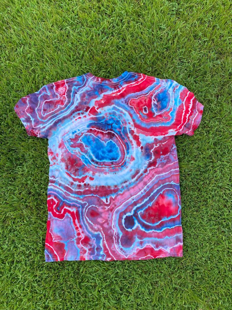 Geode T-Shirt Erwachsenen Benutzerdefinierte Tie Dye S-5x Und T-Shirt Tank Tops Bis Größe 4x. | Sie Wählen Farben von DippyHippieTieDyes