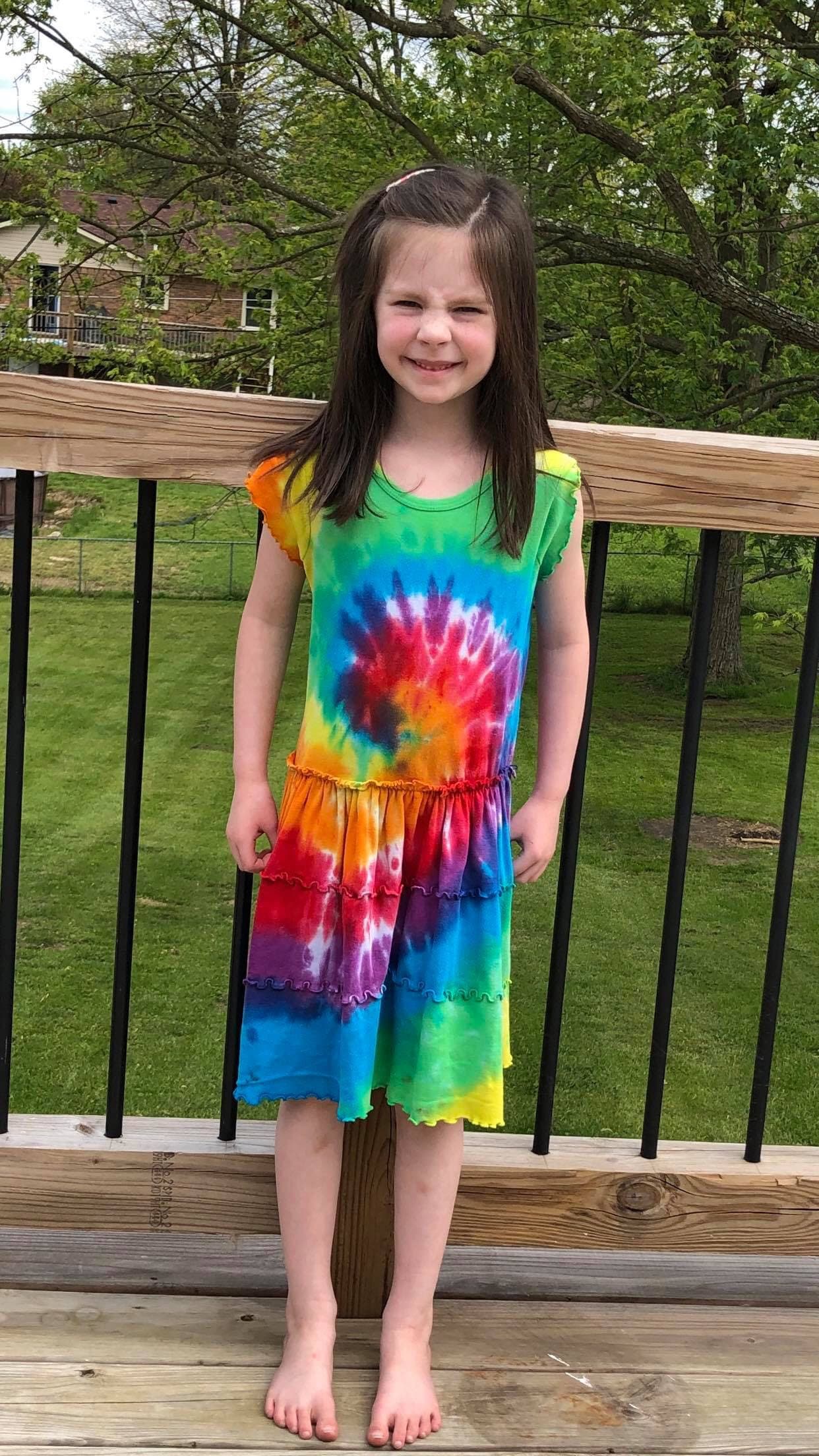 Kleinkind Kleid Custom Tie Dye 2T Und 4T | Sie Wählen Stil Farben Kleinkind Kleid Custom Tie Dye 2T Und 4T | Sie Wählen Stil Farben von DippyHippieTieDyes