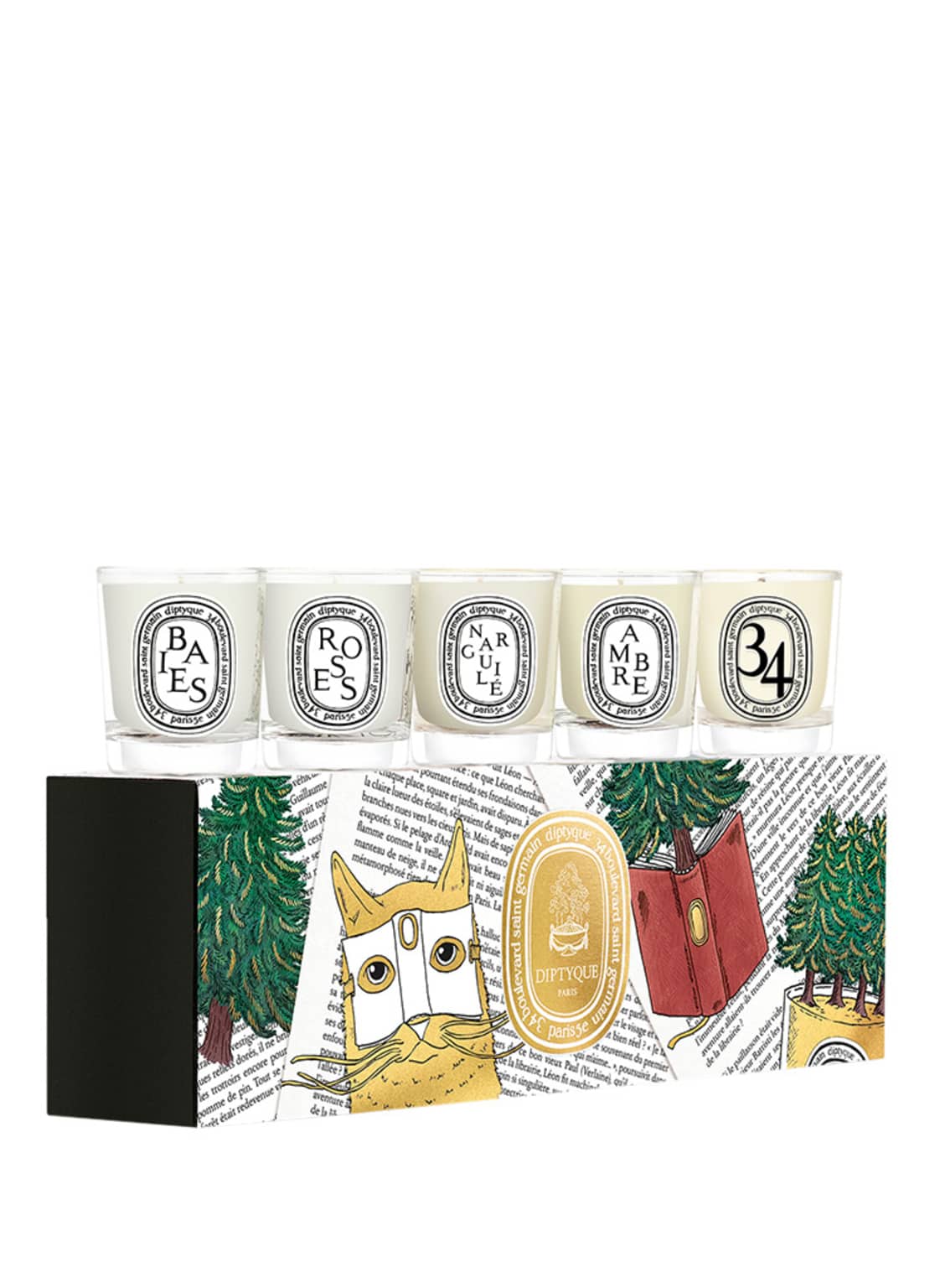 Diptyque Candle Miniatures Set Duftkerzen-Set 175 g Diptyque Candle Miniatures Set Duftkerzen-Set 175 g von Diptyque