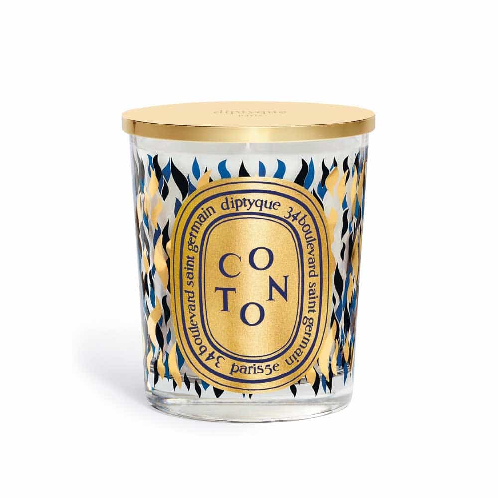 Diptyque Duftkerzen Candle Coton with Lid 190 g von Diptyque