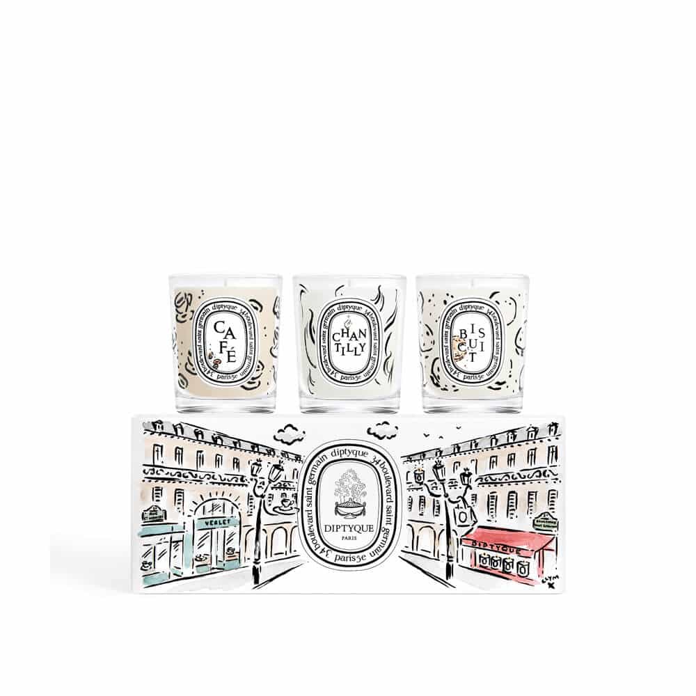 Diptyque Duftkerzen White Candles Set 3 Artikel im Set von Diptyque