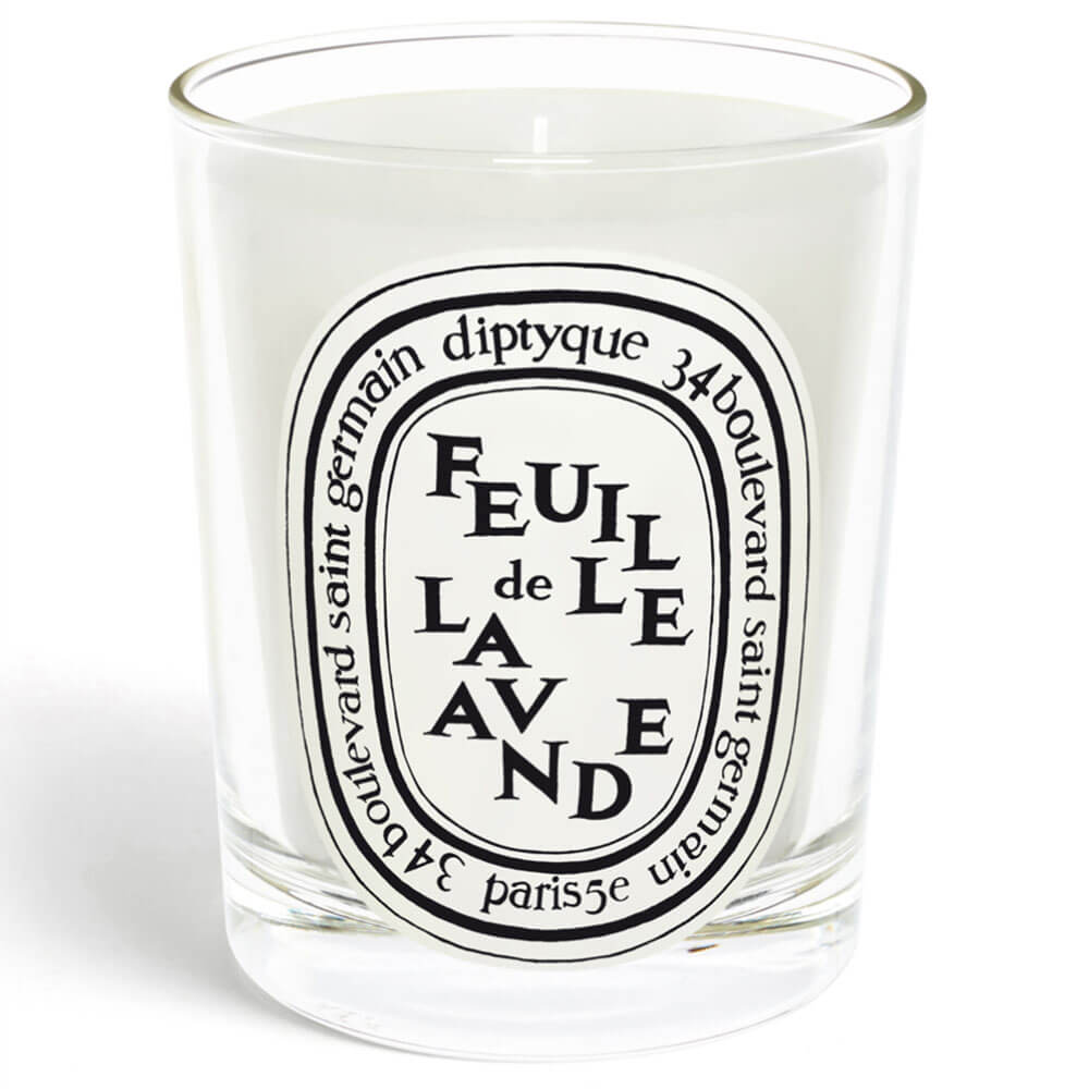 Diptyque Home Kerze Feuille de Lavande 190 g von Diptyque