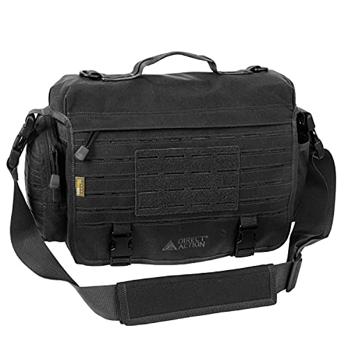 Direct Action Messenger Laptop Akten Office Bag Tasche Schwarz von Direct Action