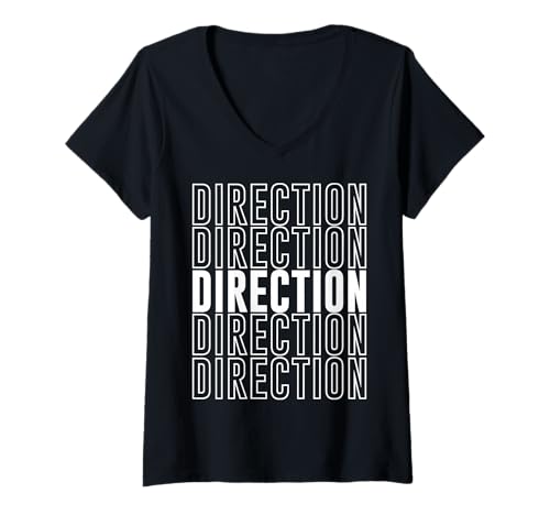 Damen Richtung: T-Shirt mit V-Ausschnitt Damen Richtung: T-Shirt mit V-Ausschnitt von Direction Apparel
