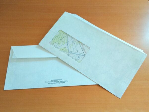 Direktrecycling Briefumschläge mit Sichtfenster und Klebestreifen Direktrecycling Briefumschläge mit Sichtfenster und Klebestreifen von Direktrecycling