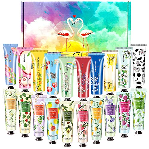 SmoBea Handcreme-Set, 20 Stück Mini-Handcreme Four Seasons, Kräuterduft-Handcreme, Feuchtigkeitscreme-Geschenkset für Mädchen von SmoBea