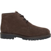 Dirndl+bua Schnürstiefel aus Veloursleder mit wärmendem Lammfellfutter in 12 von Dirndl+bua