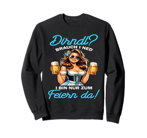 Damen Trachtendirndl für Oktoberfest lustiges Geschenk Sweatshirt Damen Trachtendirndl für Oktoberfest lustiges Geschenk Sweatshirt von Dirndl Ersatz Oktoberfest Damen Outfit Geschenk