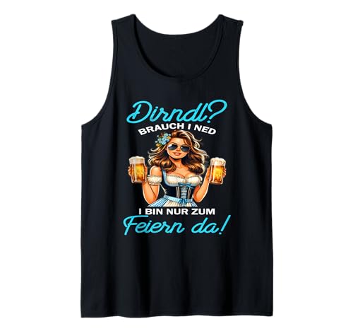 Damen Trachtendirndl für Oktoberfest lustiges Geschenk Tank Top Damen Trachtendirndl für Oktoberfest lustiges Geschenk Tank Top von Dirndl Ersatz Oktoberfest Damen Outfit Geschenk