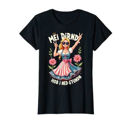 Damen Damen Trachtenshirt Ersatz-Dirndl Outfit Wäsche Oktoberfest T-Shirt von Dirndl Ersatz & Trachtenshirt für Oktoberfest