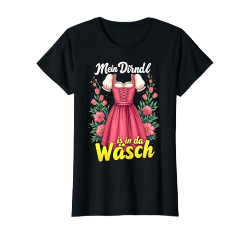 Damen Damen Trachtenshirt Ersatz-Dirndl Outfit Wäsche Oktoberfest T-Shirt von Dirndl Ersatz & Trachtenshirt für Oktoberfest