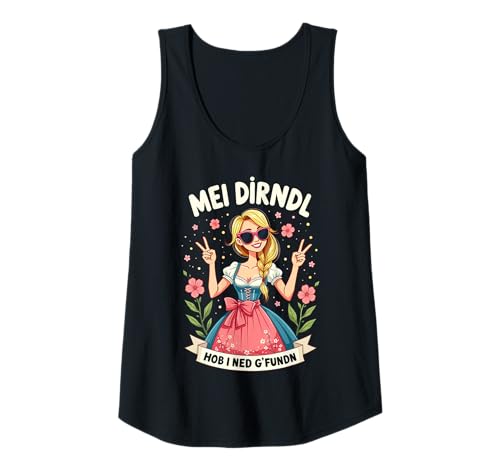 Damen Damen Trachtenshirt Ersatz-Dirndl Outfit Wäsche Oktoberfest Tank Top von Dirndl Ersatz & Trachtenshirt für Oktoberfest