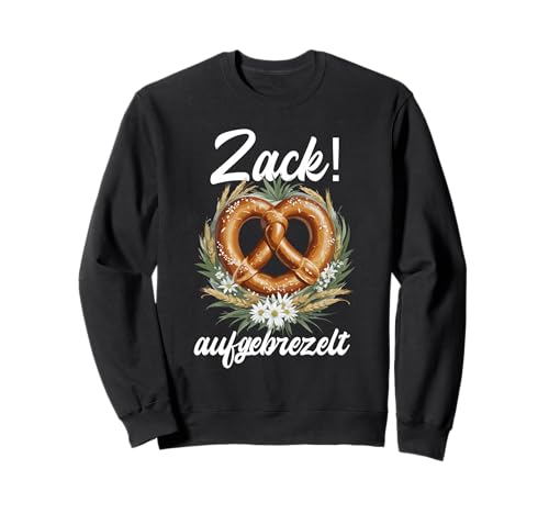 Zack aufgebrezelt Trachten Dirndl Ersatz Sweatshirt von Dirndl Lederhosen Ersatz Trachten Outfits
