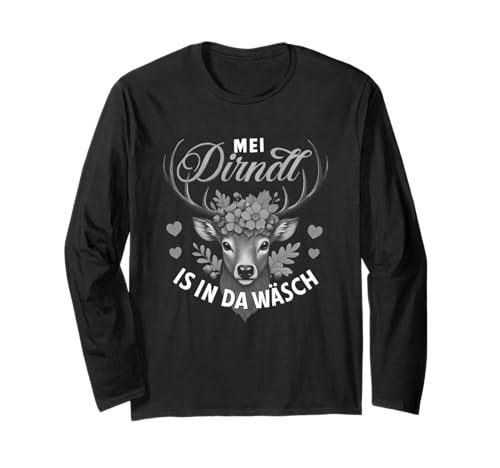 Tracht Mein Dirndl Is In Da Wäsch Bayerisch Trachten Ersatz Langarmshirt Tracht Mein Dirndl Is In Da Wäsch Bayerisch Trachten Ersatz Langarmshirt von Dirndl Trachten Ersatz Dirndl Dialekt Boarisch