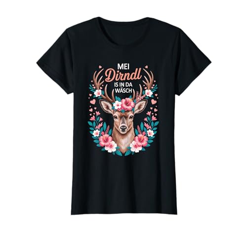 Damen Tracht Ersatz Mädchen Dirndl Trachten T-Shirt Damen Tracht Ersatz Mädchen Dirndl Trachten T-Shirt von Dirndl Trachten im Oktoberfest Bayern Stil