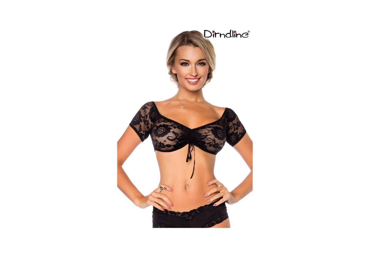 Dirndline Dirndlbluse Dirndline - Dirndl-Bluse - (L,M,S,XL,2XL) von Dirndline