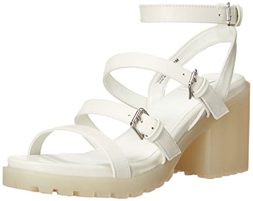 Dirty Laundry Damen Francee Cloud Sandalen mit glattem Absatz, Weiß, 42 EU von Dirty Laundry