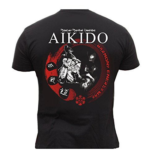 Dirty Ray Kampfsport Aikido Herren Kurzarm T-Shirt DT20 (M) von Dirty Ray