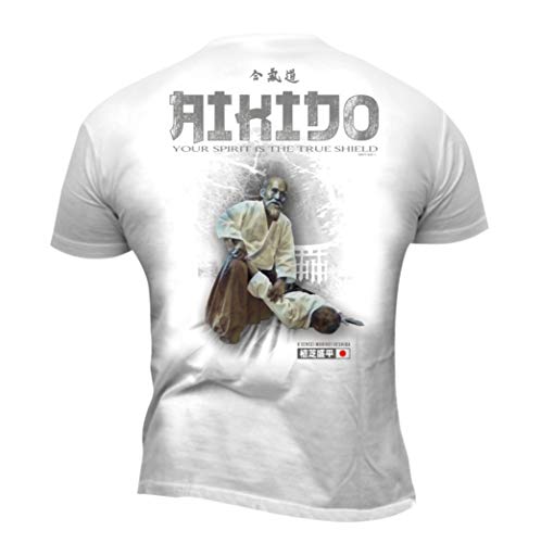 Dirty Ray Kampfsport Aikido Herren Kurzarm T-Shirt KAWH2 (M) von Dirty Ray