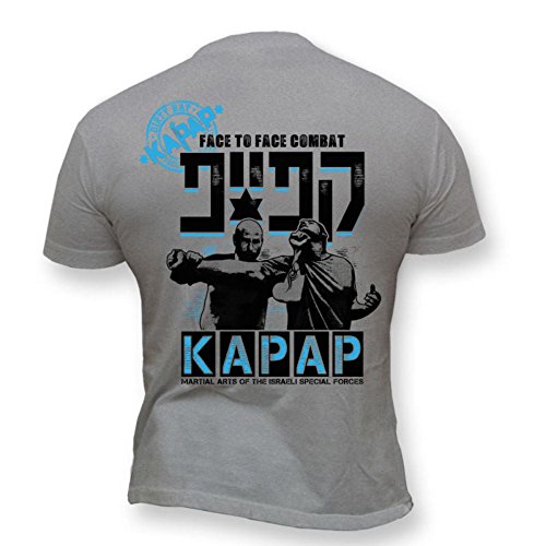 Dirty Ray Kampfsport Kapap Israeli Combat System Herren T-Shirt K21 (XXL) von Dirty Ray