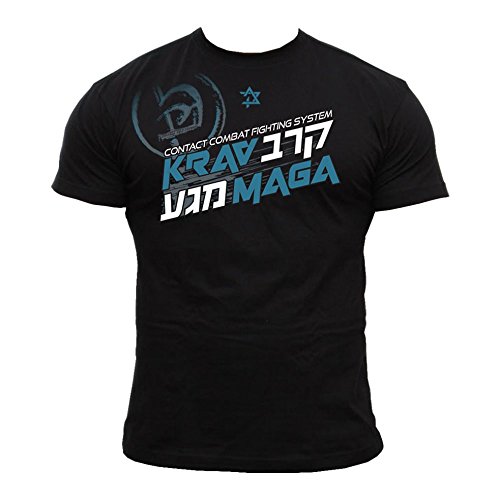 Dirty Ray Kampfsport Krav MAGA Herren Kurzarm T-Shirt K8 (S) von Dirty Ray