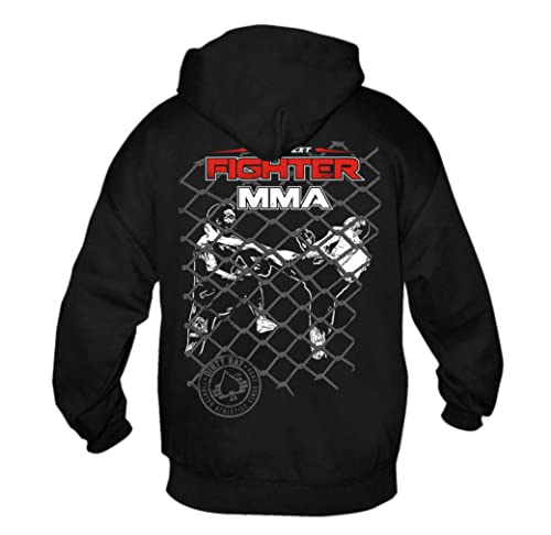 Dirty Ray Kampfsport MMA Fighter Who's Next Herren Kapuzenpullover B62C (XXL) von Dirty Ray