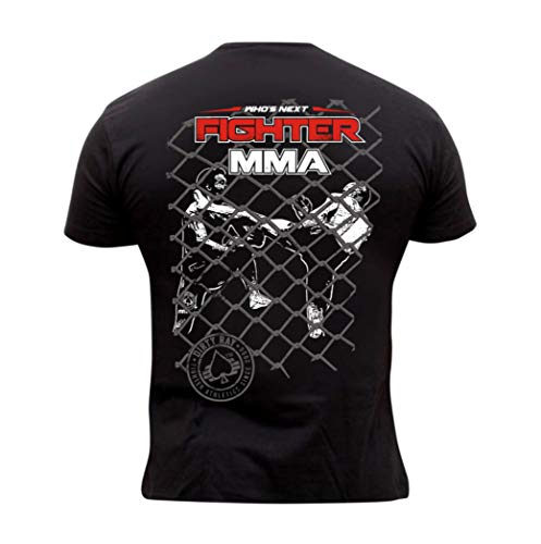 Dirty Ray Kampfsport MMA Fighter Who's Next Herren Kurzarm T-Shirt K62C (M) von Dirty Ray