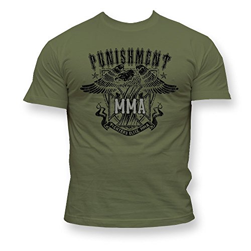 Dirty Ray Kampfsport MMA Punishment Herren Kurzarm T-Shirt K46 (M) von Dirty Ray